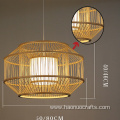 metal bamboo restaurant chandelier pendant energy lamp